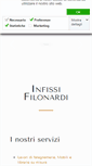 Mobile Screenshot of infissifilonardi.it